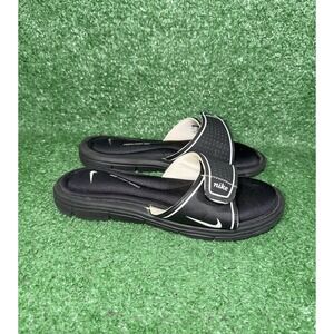 Nike Comfort Footbed Slides Sandals Flip Flops Women's Size 8 Black 360883-011